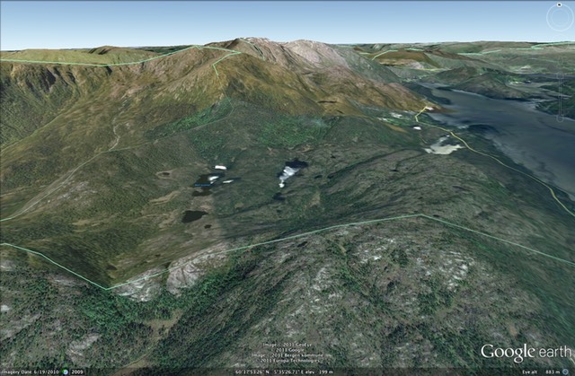  Google Earth Image of Little Canada topograph 